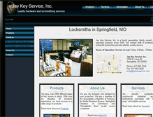 Tablet Screenshot of jaykeyservice.com